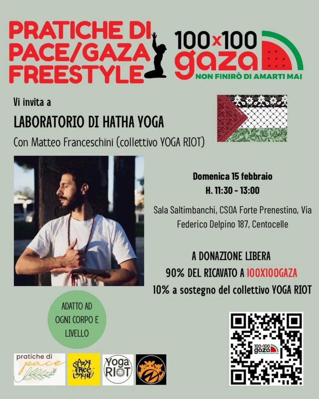 Yoga Riot & Gaza Freestyle presentano: