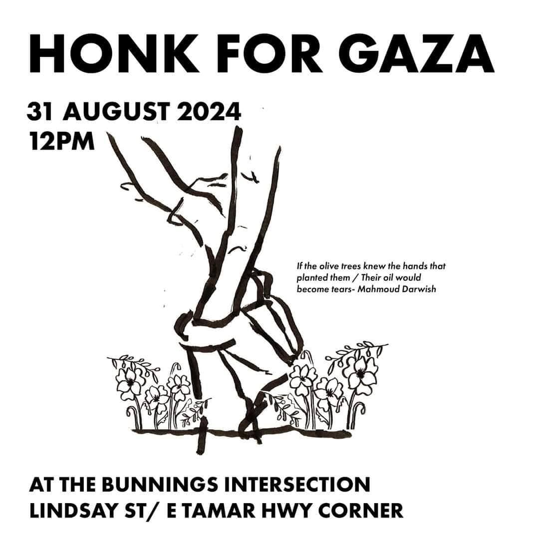 HONK FOR GAZA