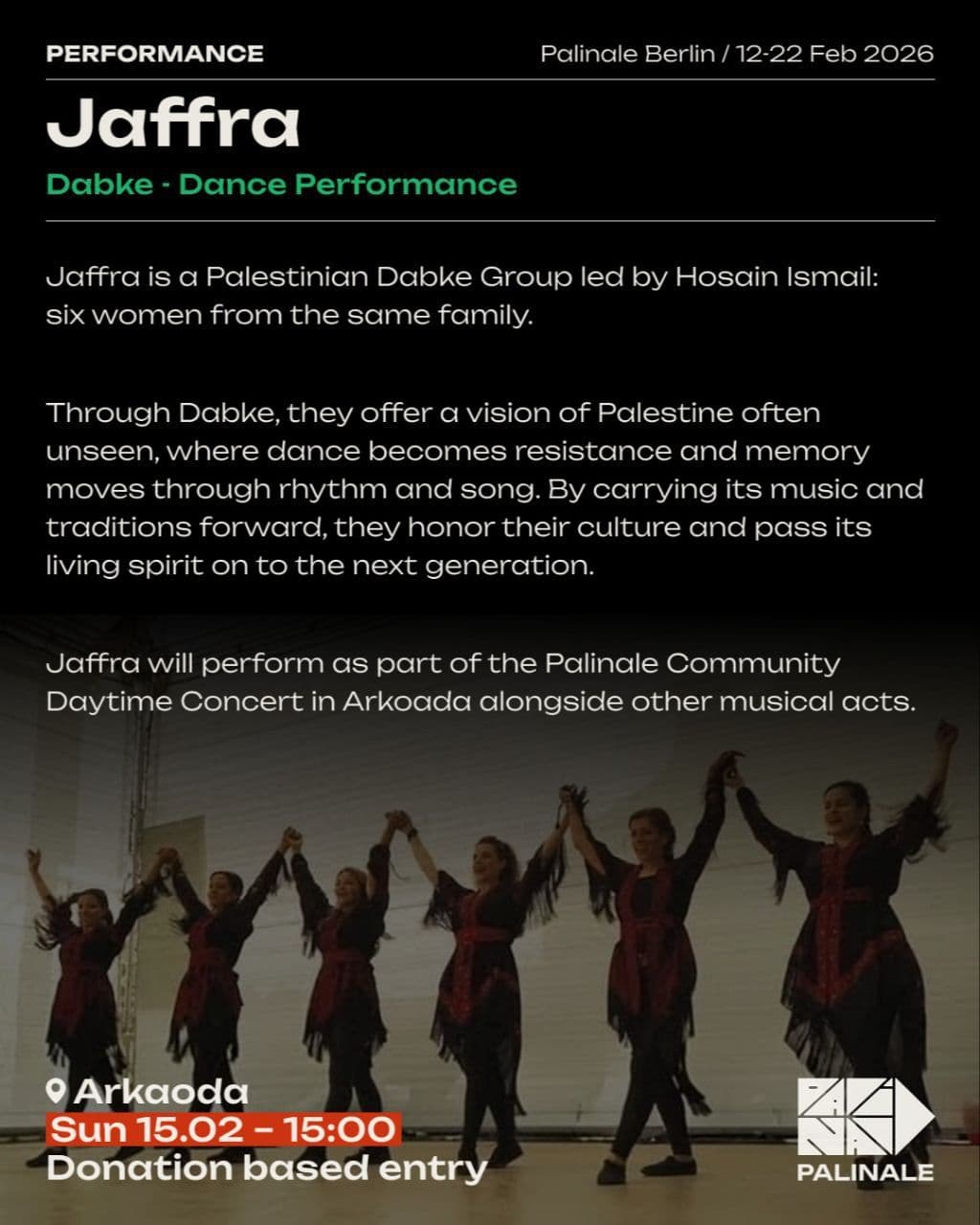 Jaffra Dabke - Dance Performance