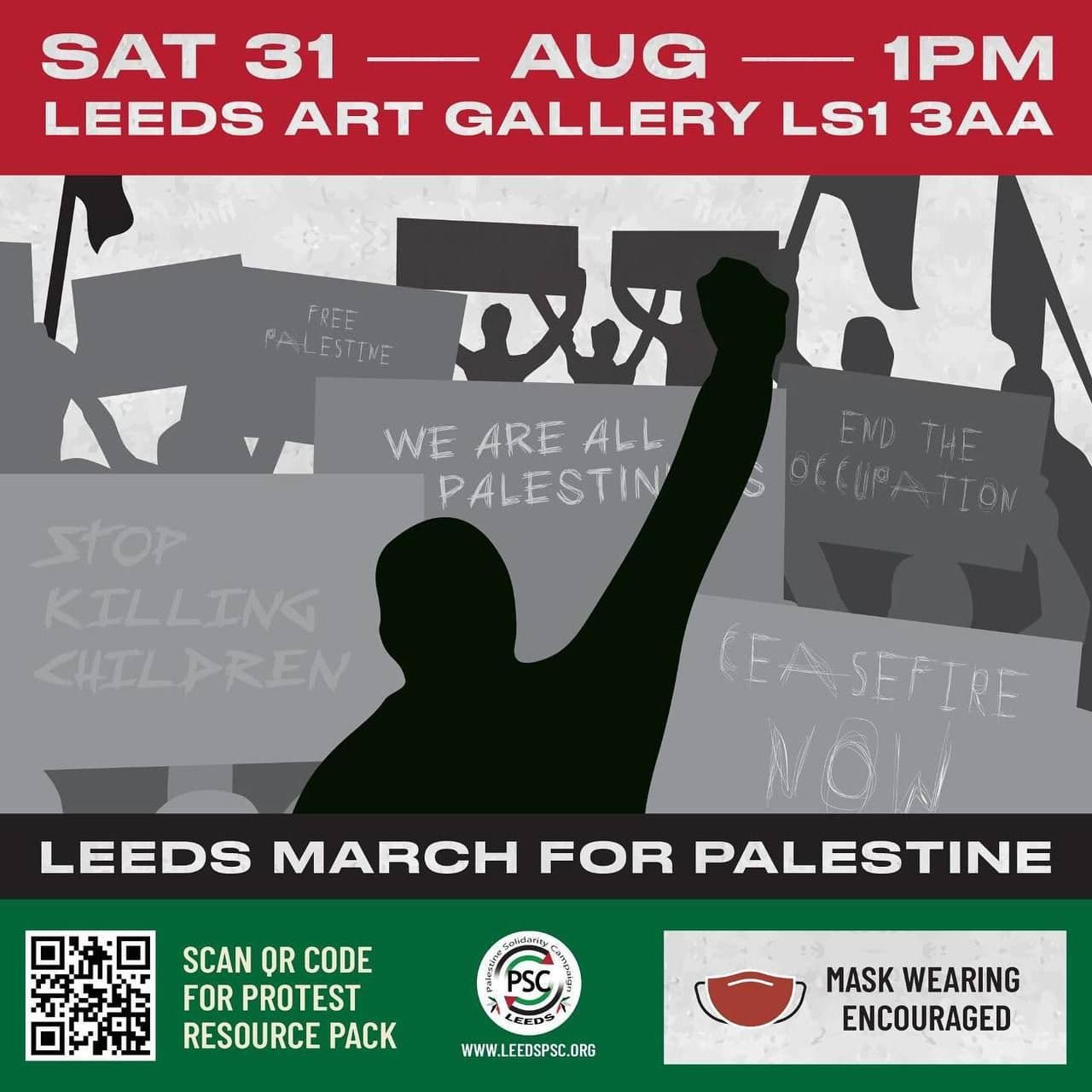 LEEDS MARCH FOR PALESTINE