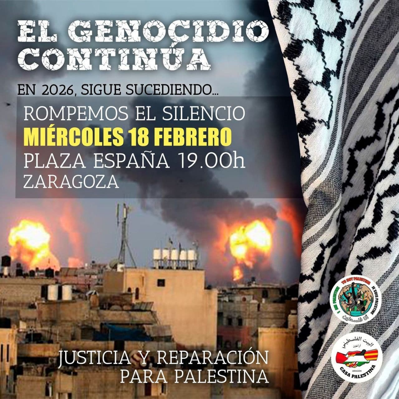EL GENOCIDIO CONTINUA