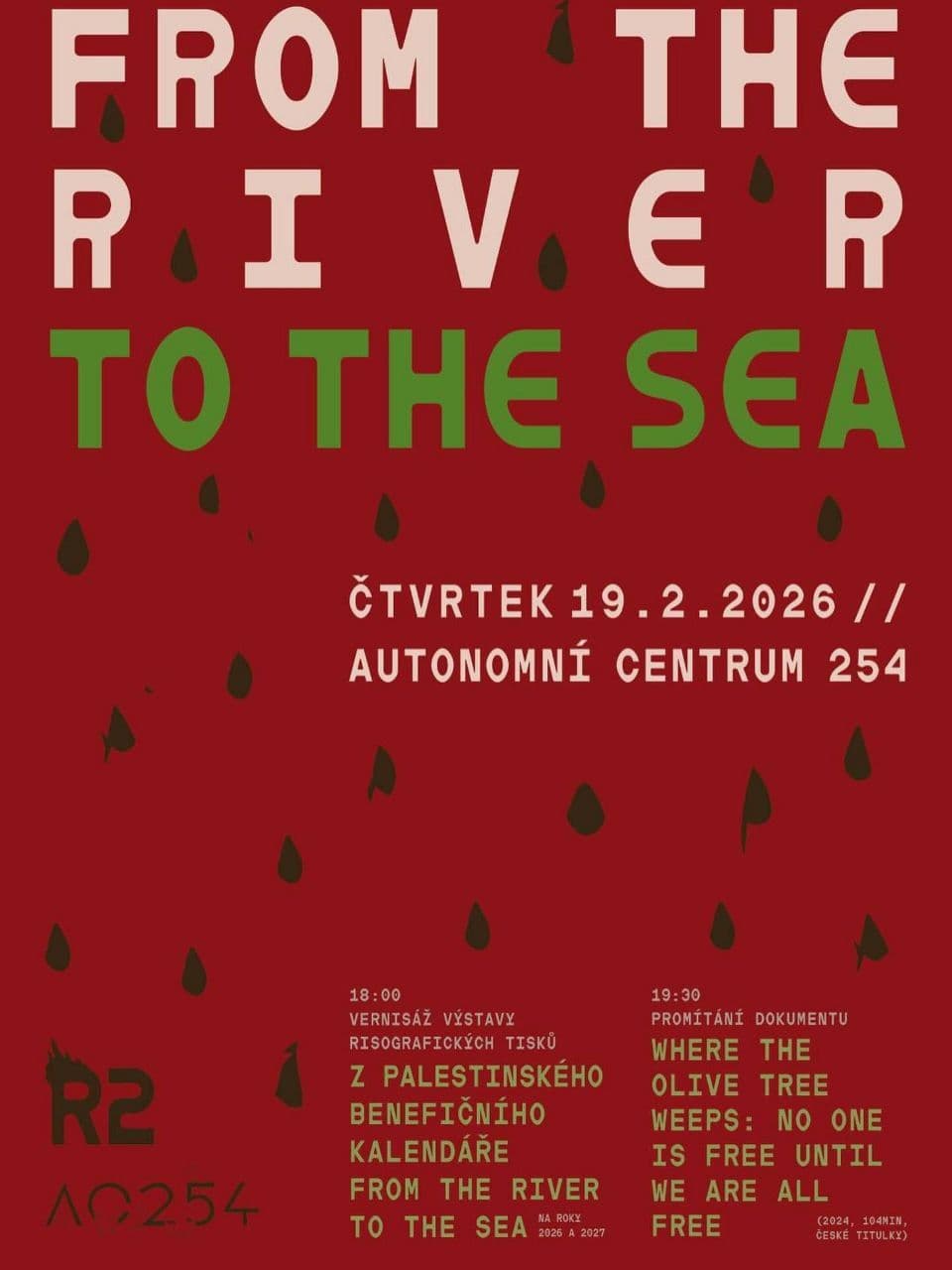 FROM THE RIVER TO THE SEA