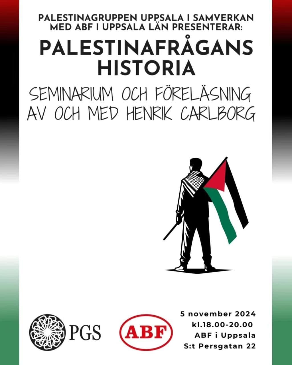 PALESTINAFRÄGANS HISTORIA