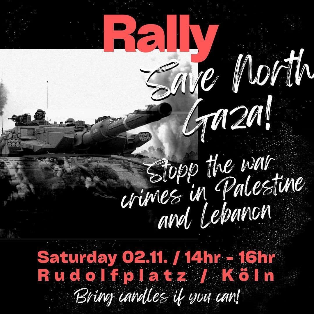 Rally Save North Gaza!