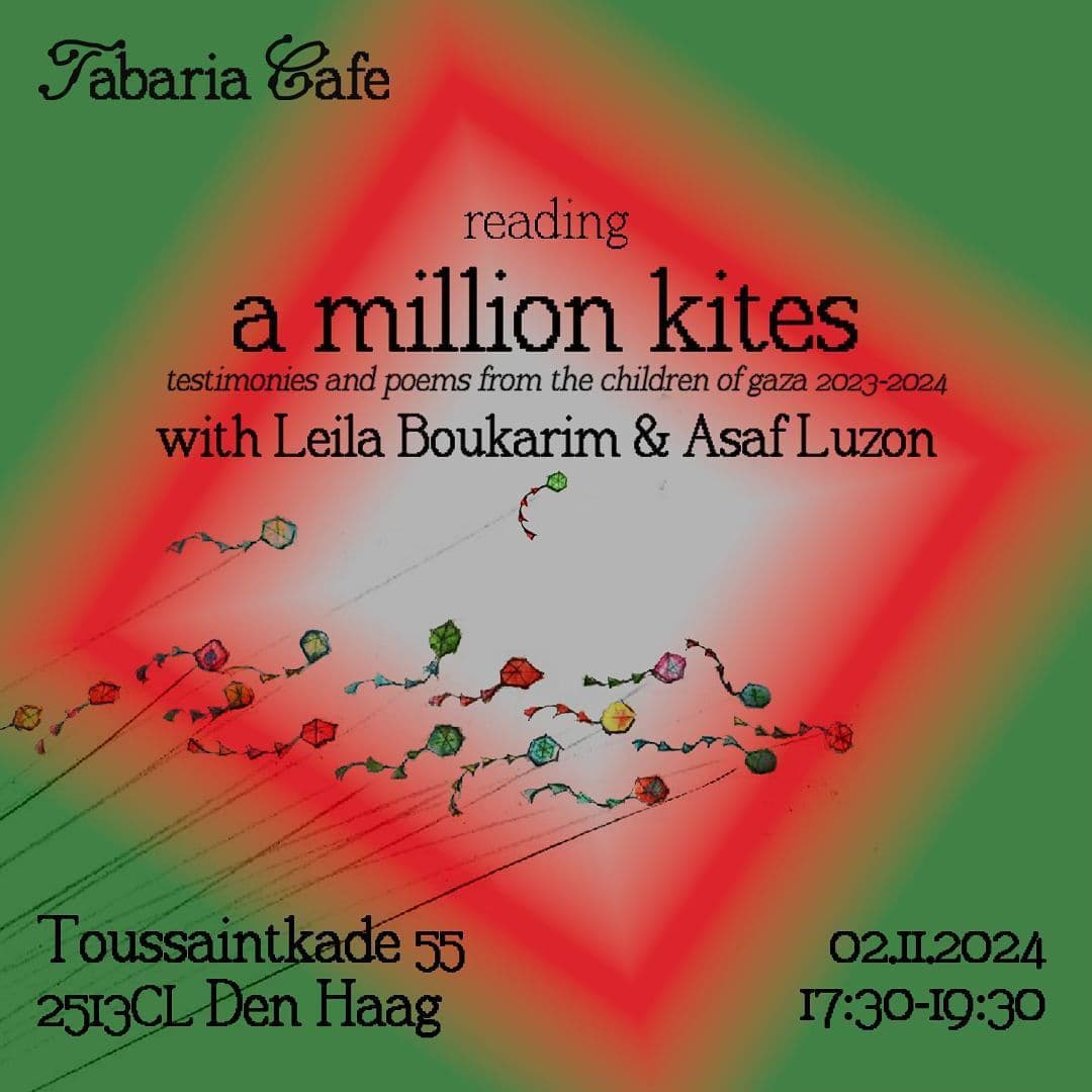 reading a million kites testimonies and poems from the children of gaza 2023-2024