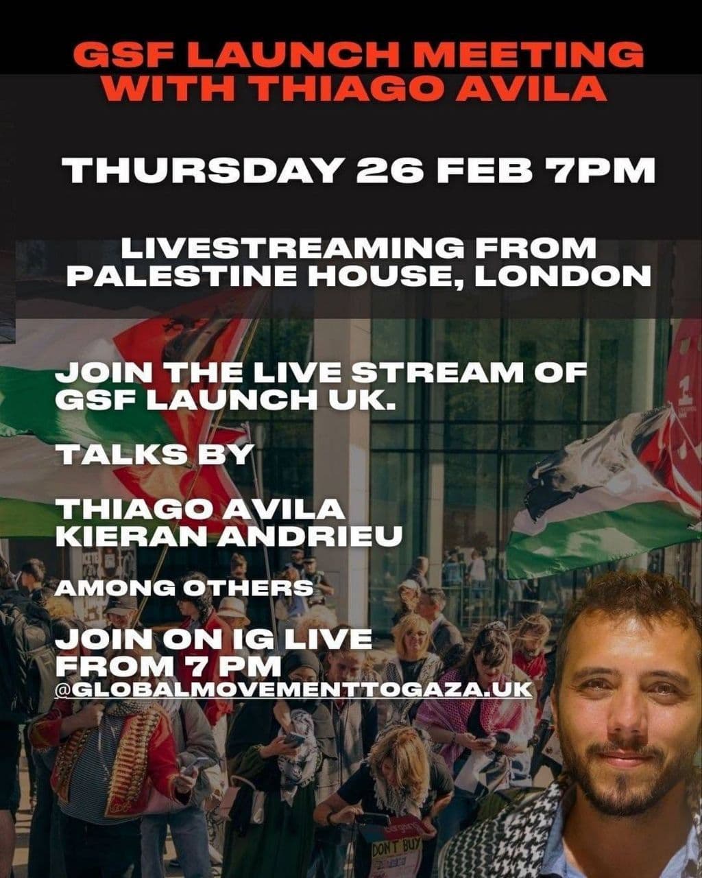 GSF LAUNCH MEETING WITH THIAGO AVILA