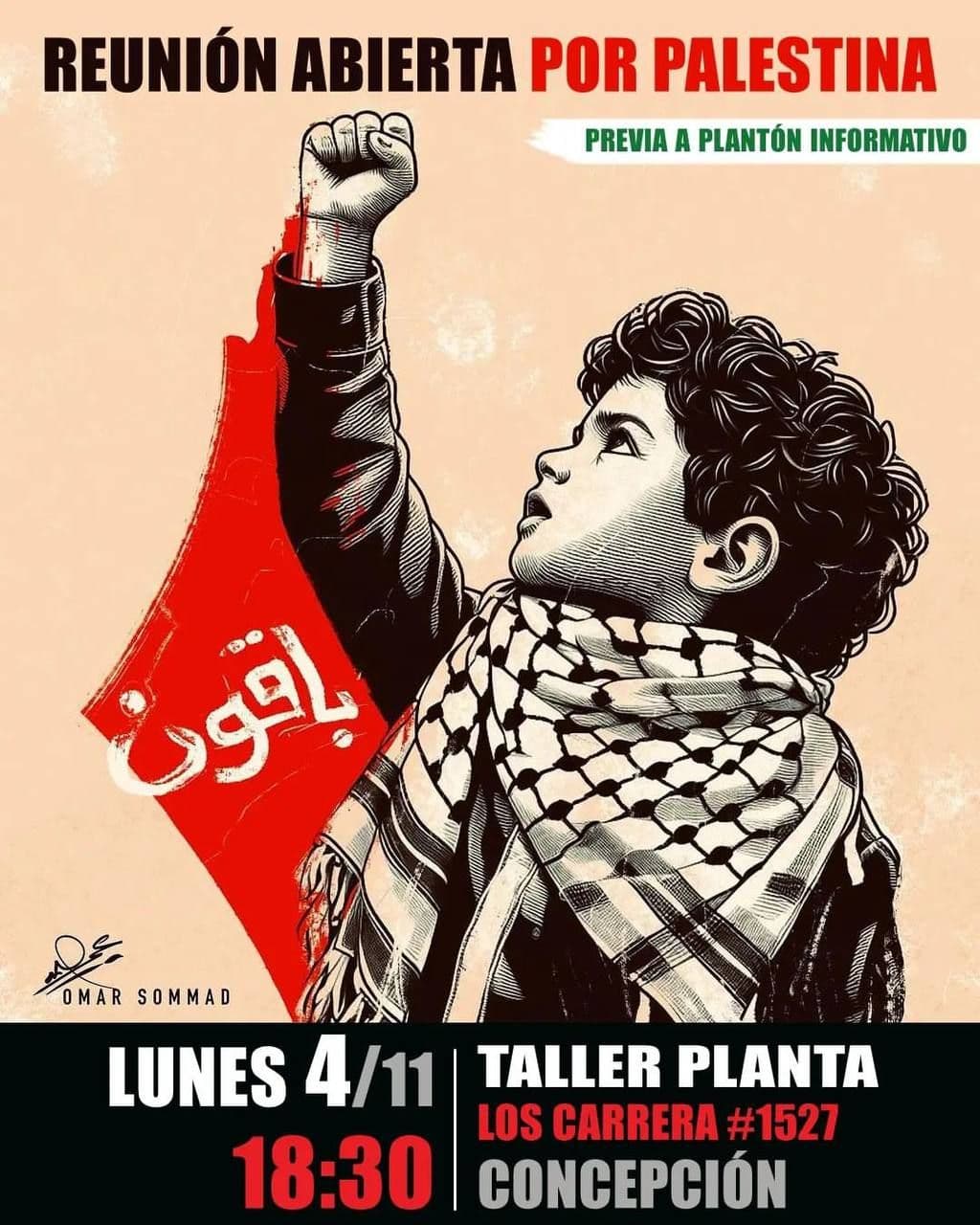 REUNIÓN ABIERTA POR PALESTINA