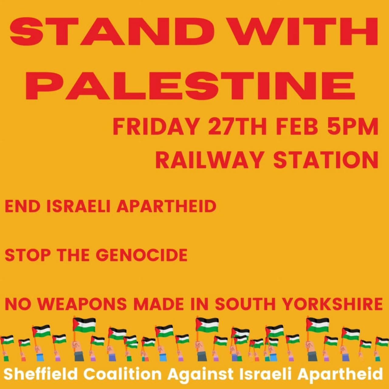 STAND WITH PALESTINE