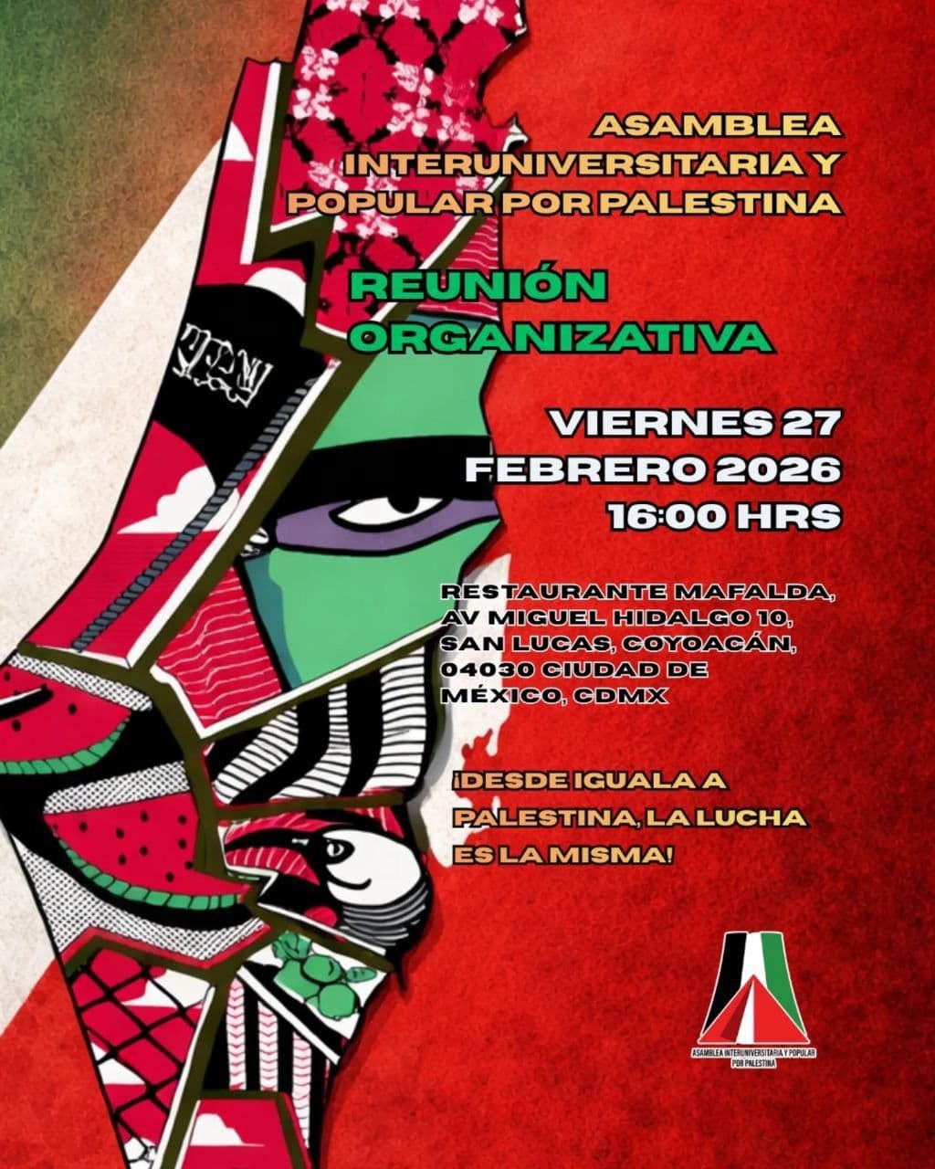 ASAMBLEA INTERYNIVERSITARIA Y POPULAR POR PALESTINA 