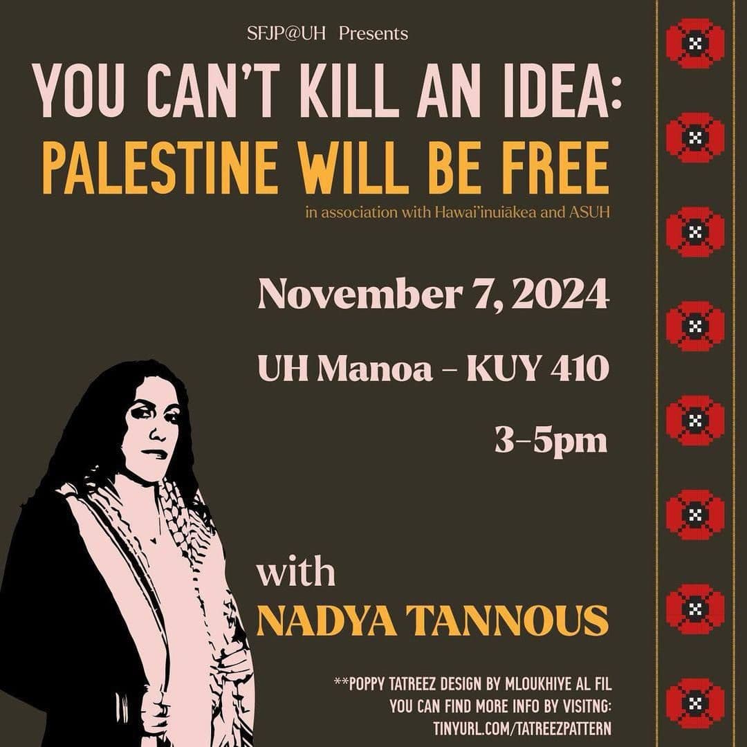 YOU CAN'T KILL AN IDEA: PALESTINE WILL BE FREE