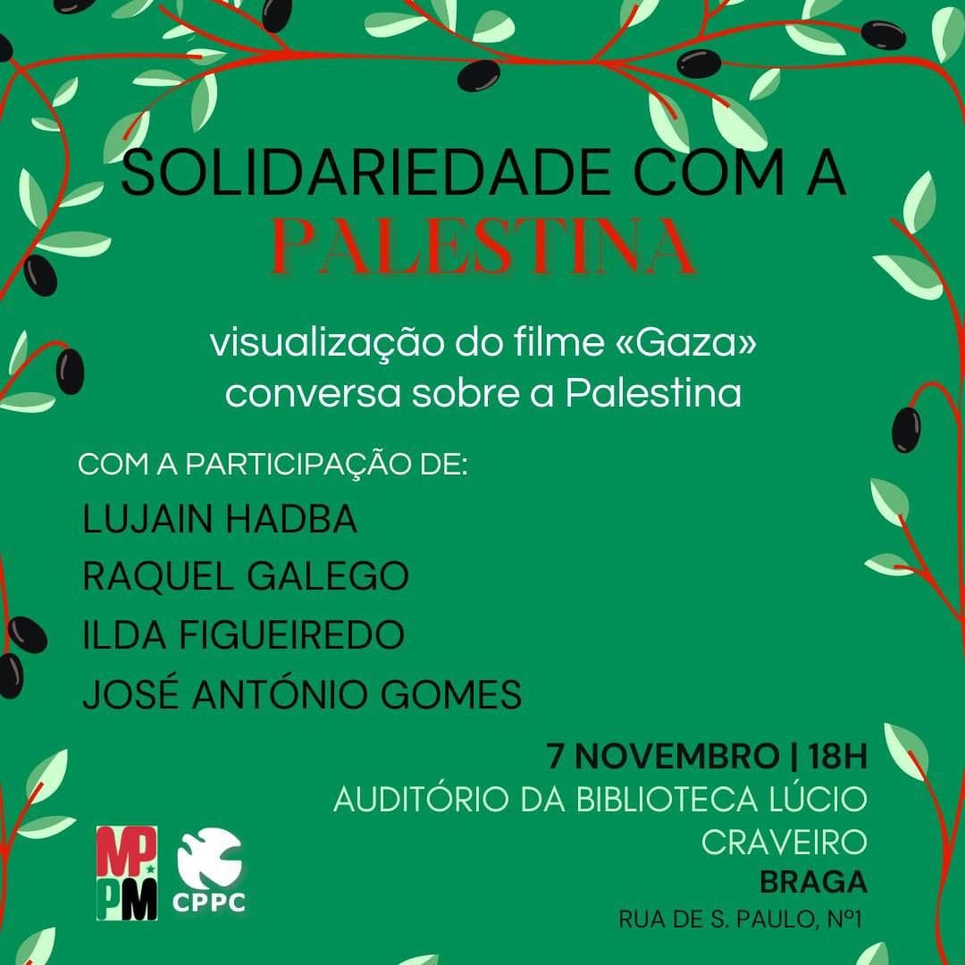 SOLIDARIEDADE COM A PALESTINA