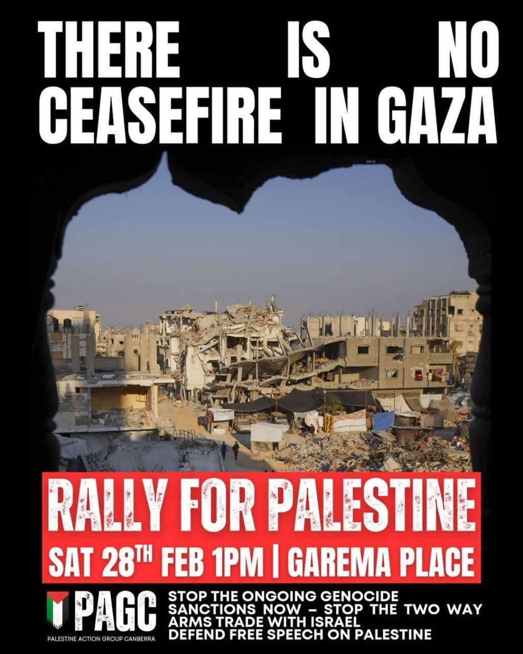 THERE IS NO CEASEFIRE IN GAZA