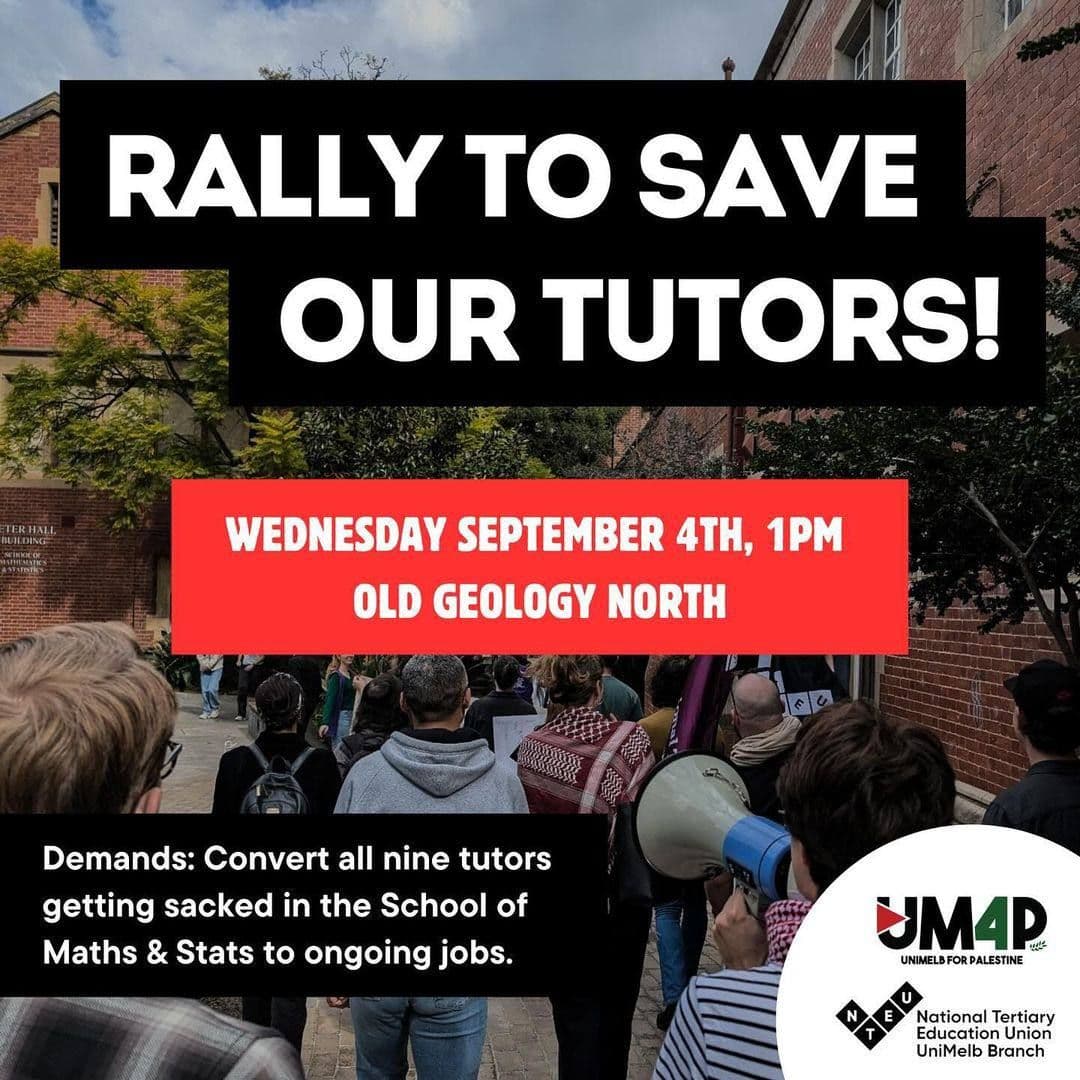 RALLY TO SAVE OUR TUTORS!