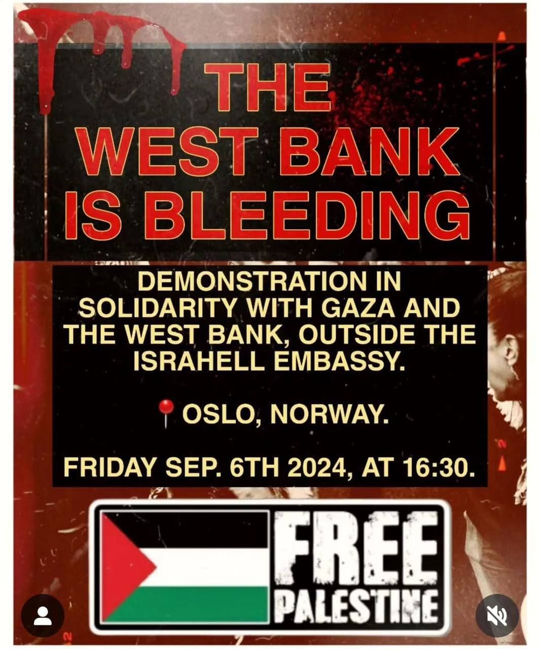 THE WEST BANK IS BLEEDING