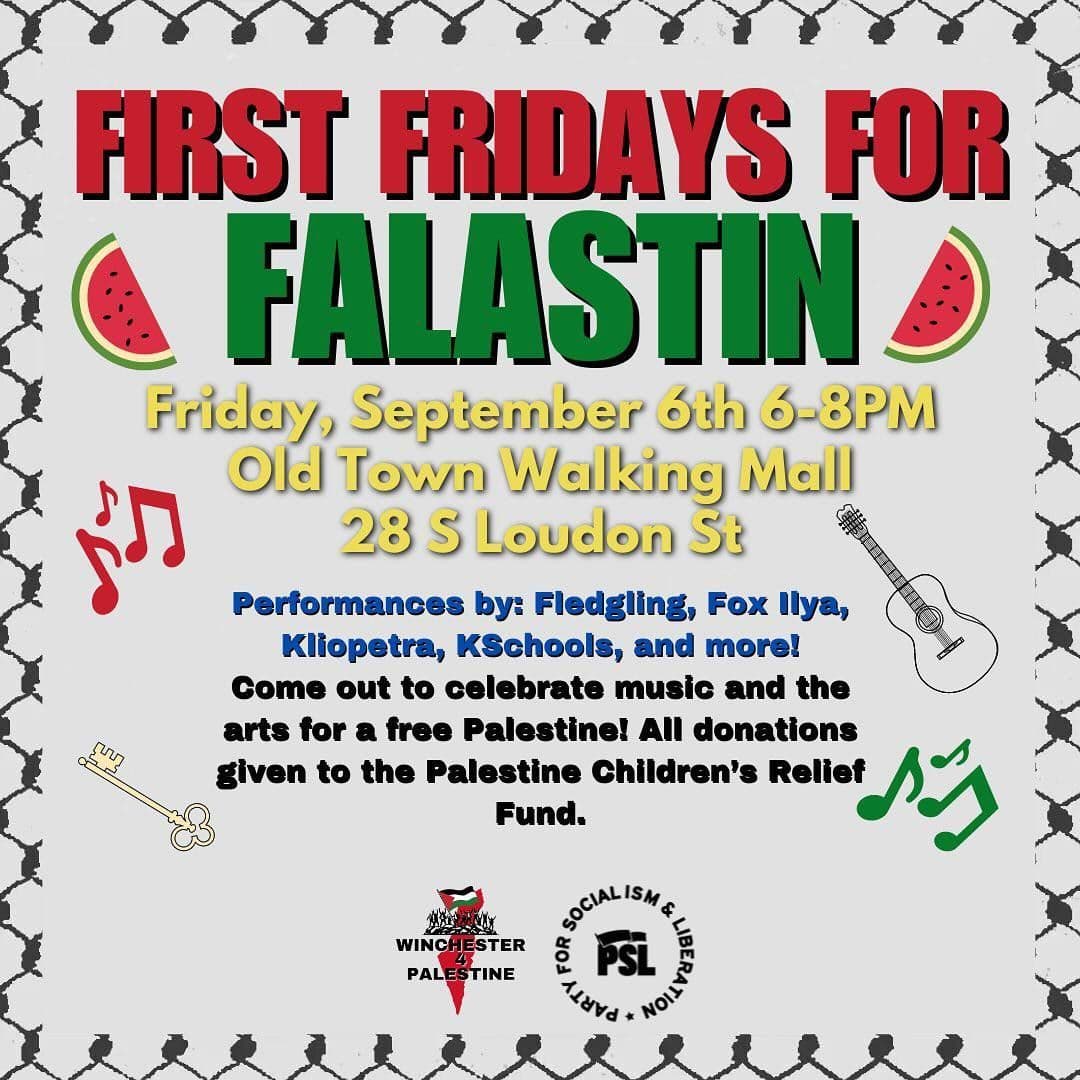 FIRST FRIDAYS FOR FALASTIN