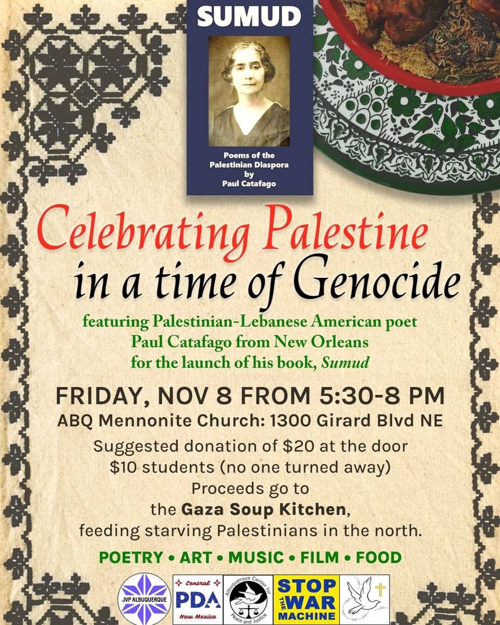 Celebrating Palestine in a time of Genocide