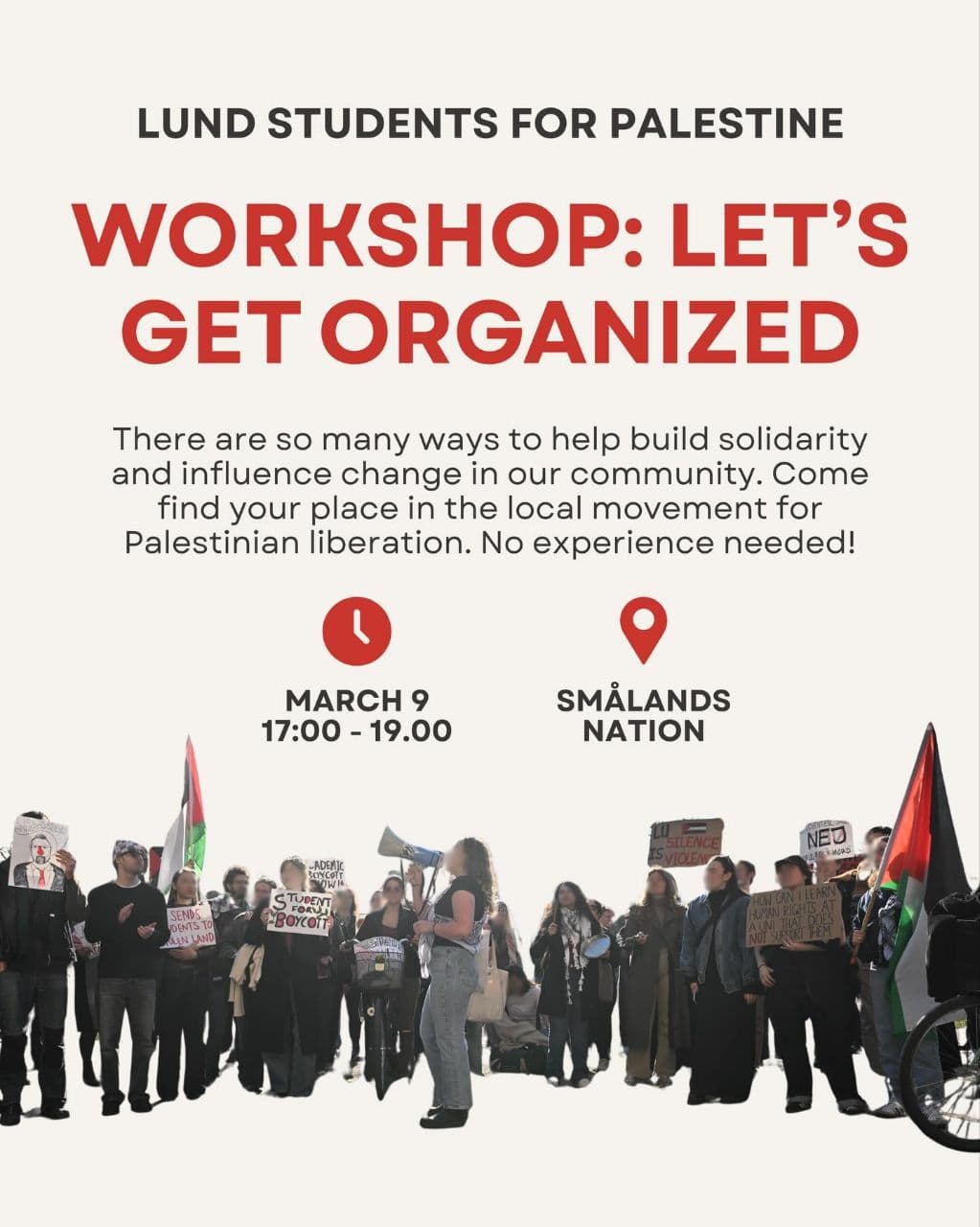 workshop: LET'S GET ORGANIZED
