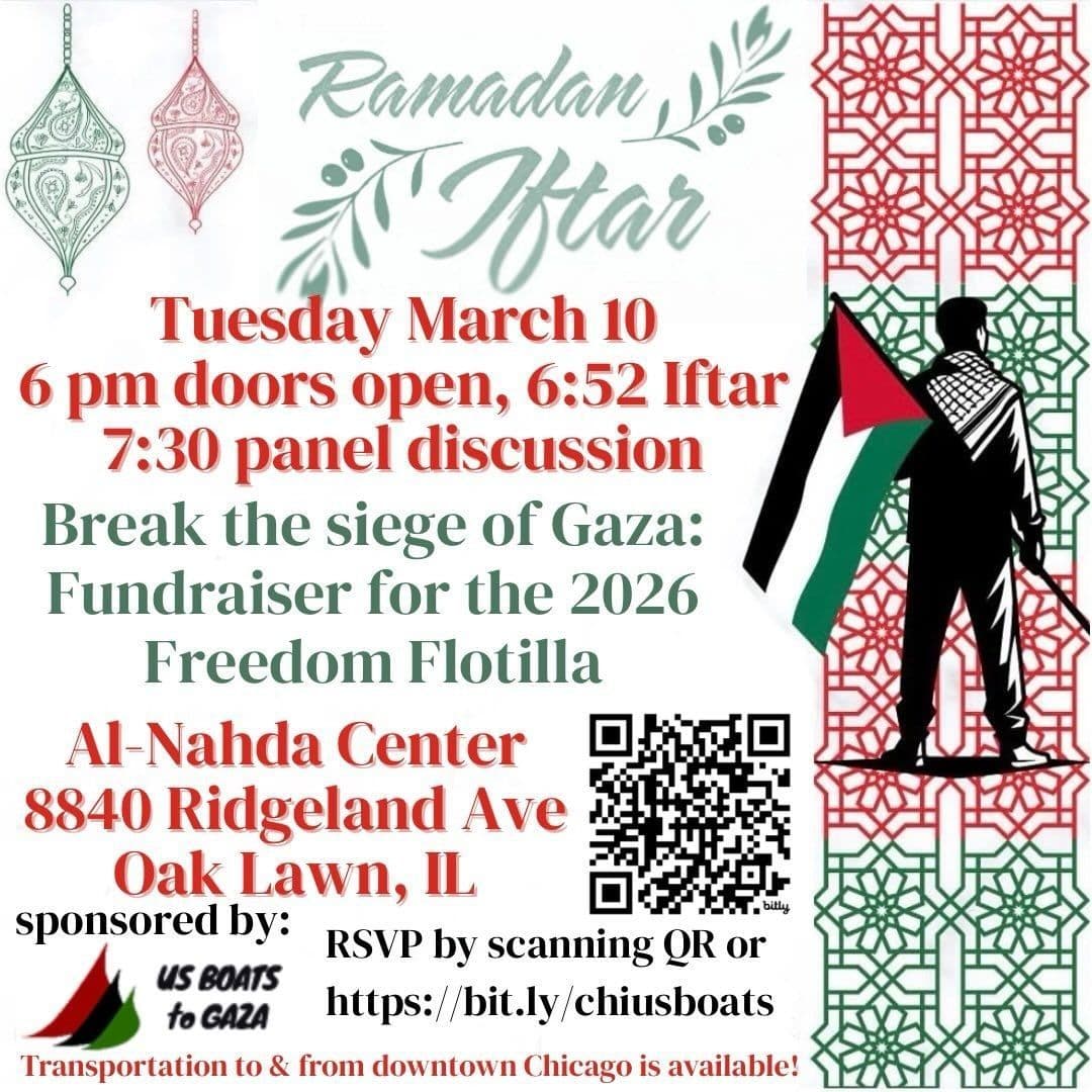 Fundraiser for the 2026 Freedom Flotilla