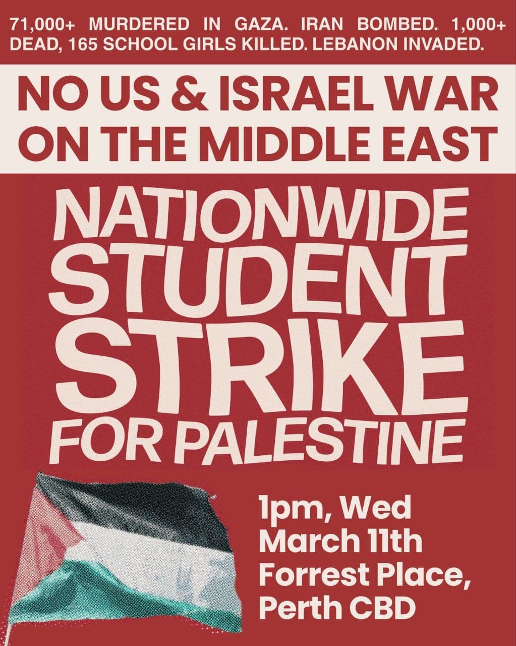 NATIONWIDE STUDENT STRIKE FOR PALESTINE