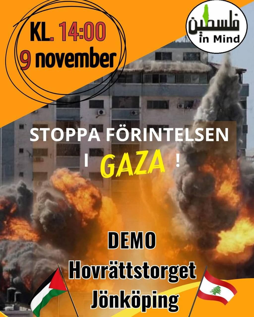 STOPPA FÖRINTELSEN I GAZA