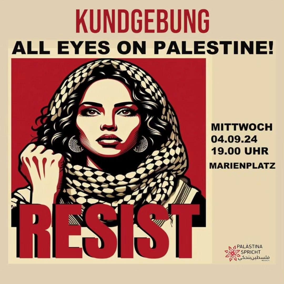 KUNDGEBUNG ALL EYES ON PALESTINE!