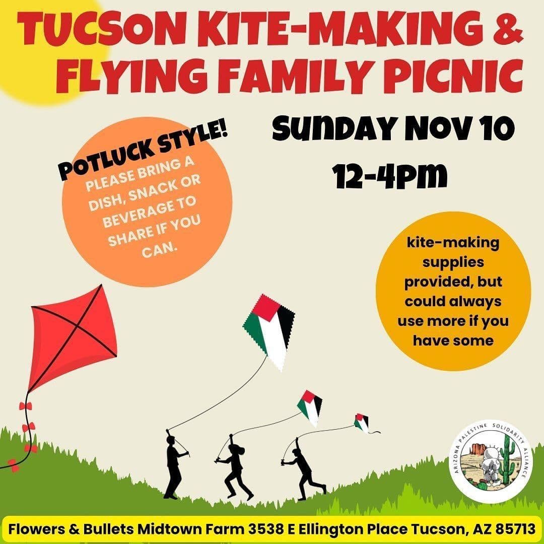 TUCSON KITE-MAKING & FLYING FAMILY PICNIC