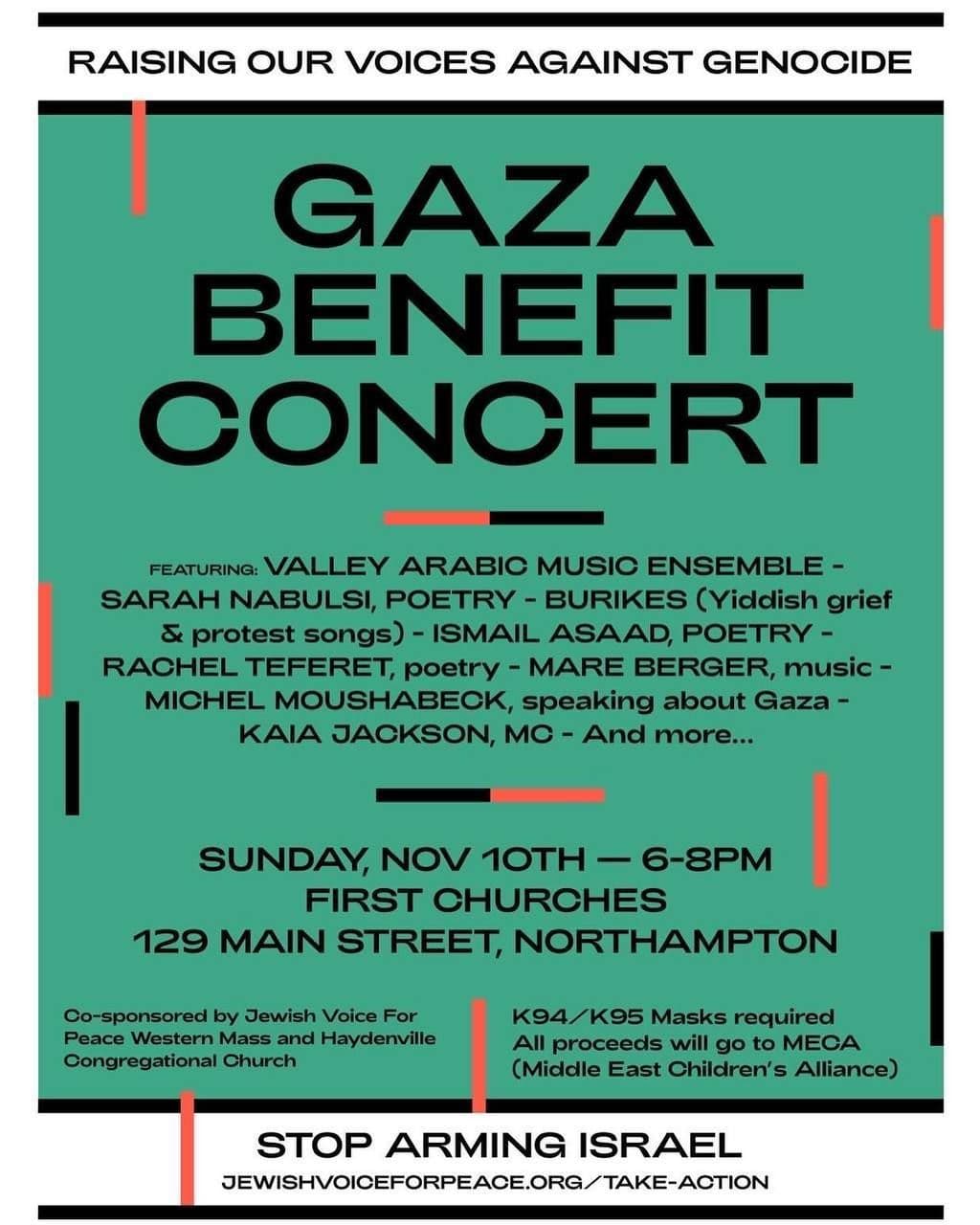 GAZA BENEFIT CONCERT