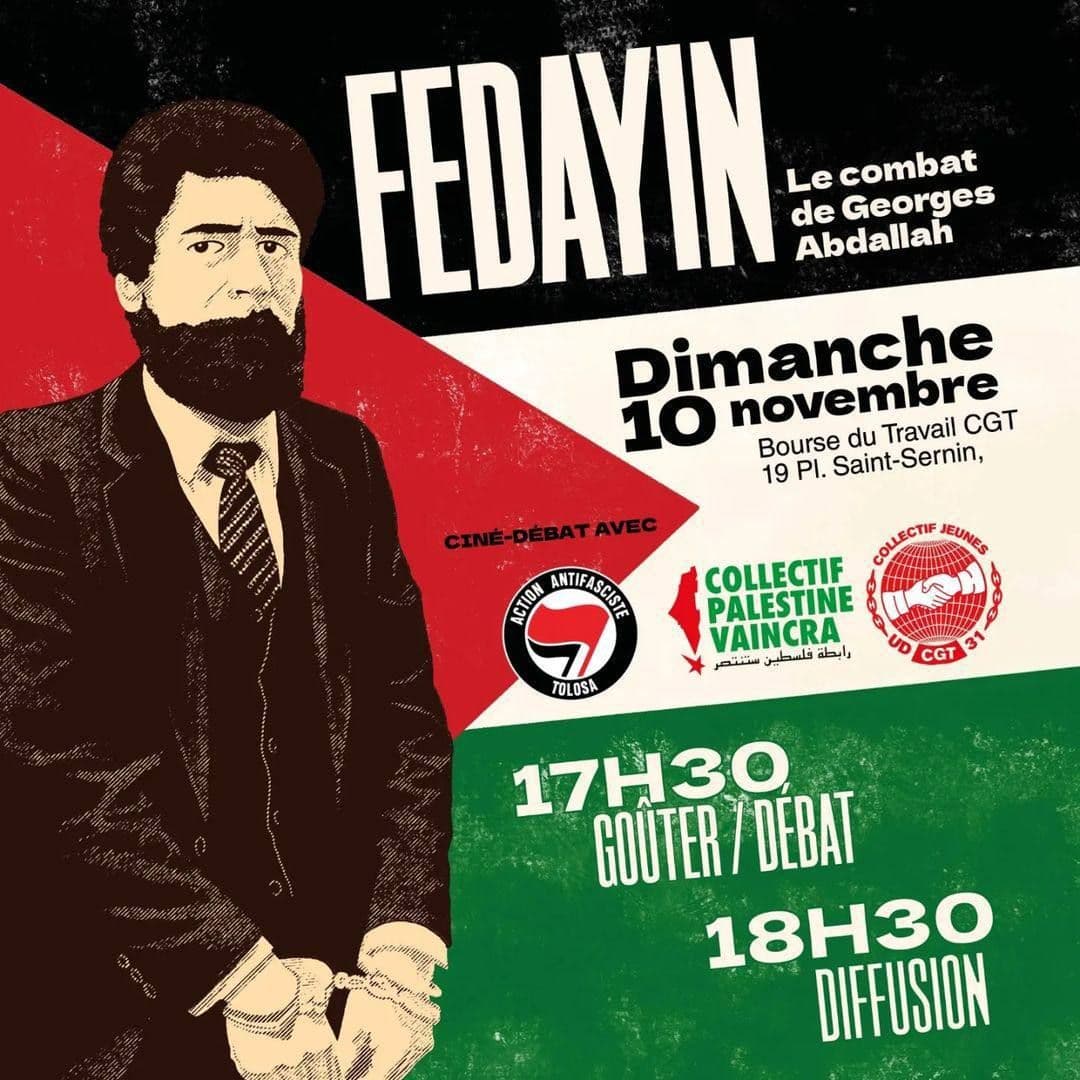 FEDAYIN Le combat de Georges Abdallah