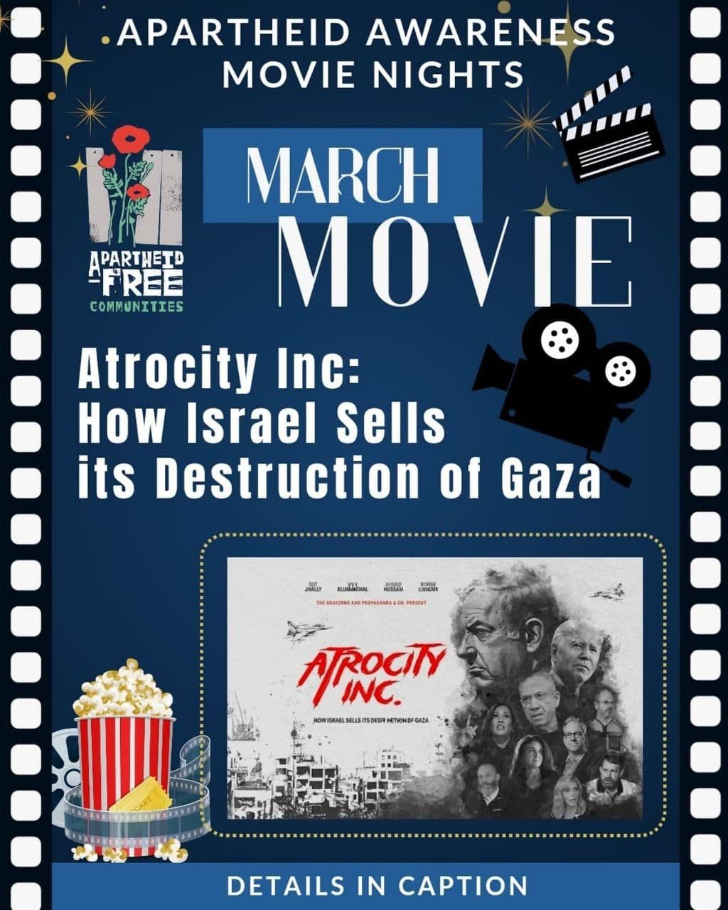 APARTHEID AWARENESS MOVIE NIGHTS (Vernon)