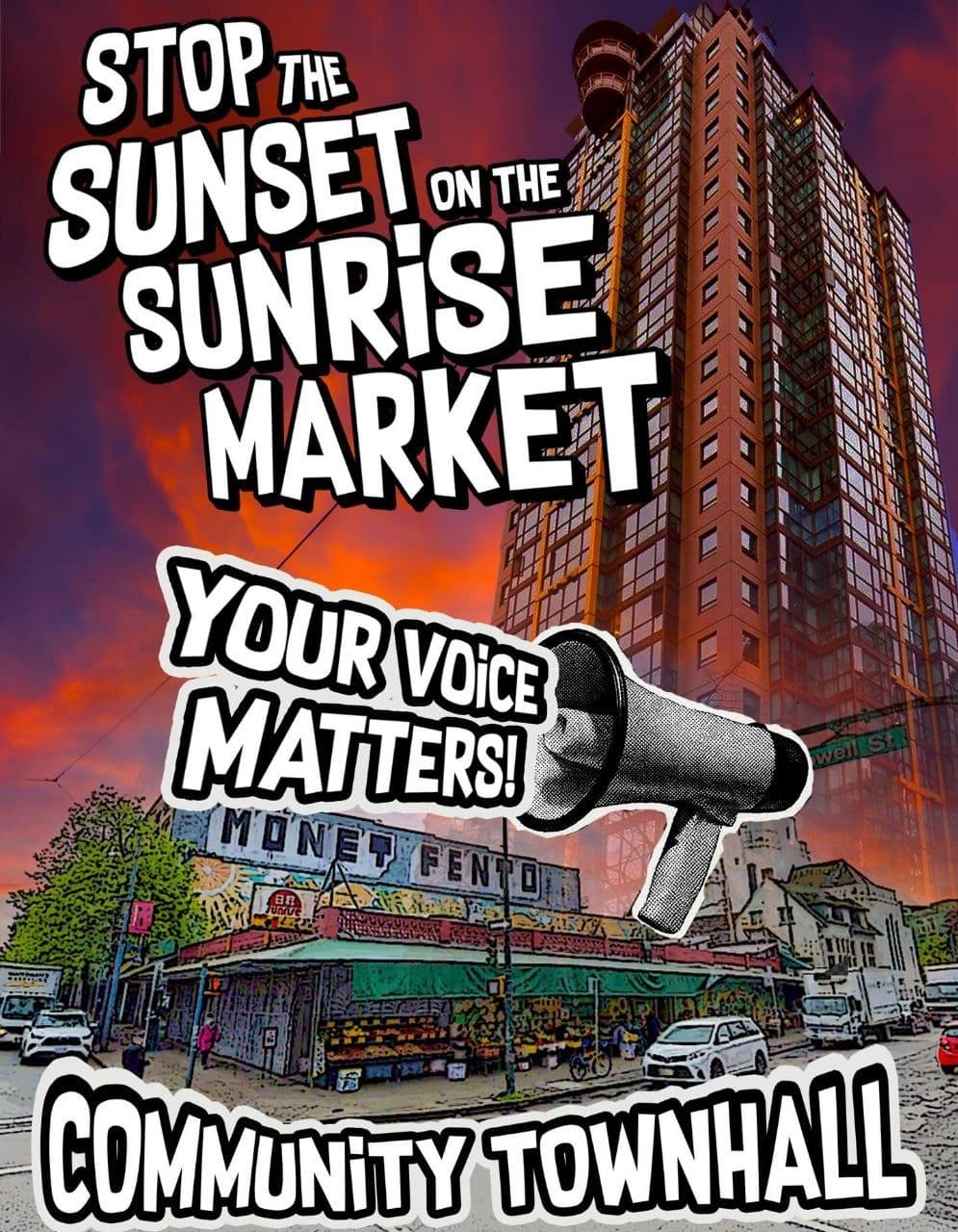 STOP THE SUNSET ON THE SUNRIS MARKET