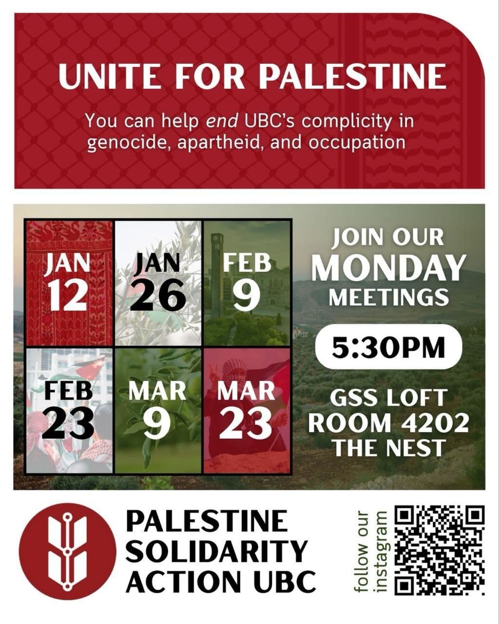 UNITE FOR PALESTINE