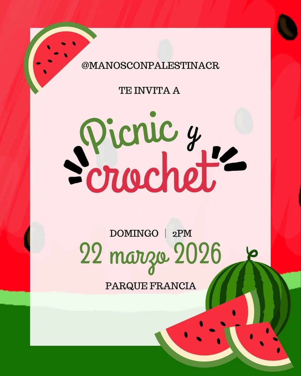 Picnic & Crochet en el parque