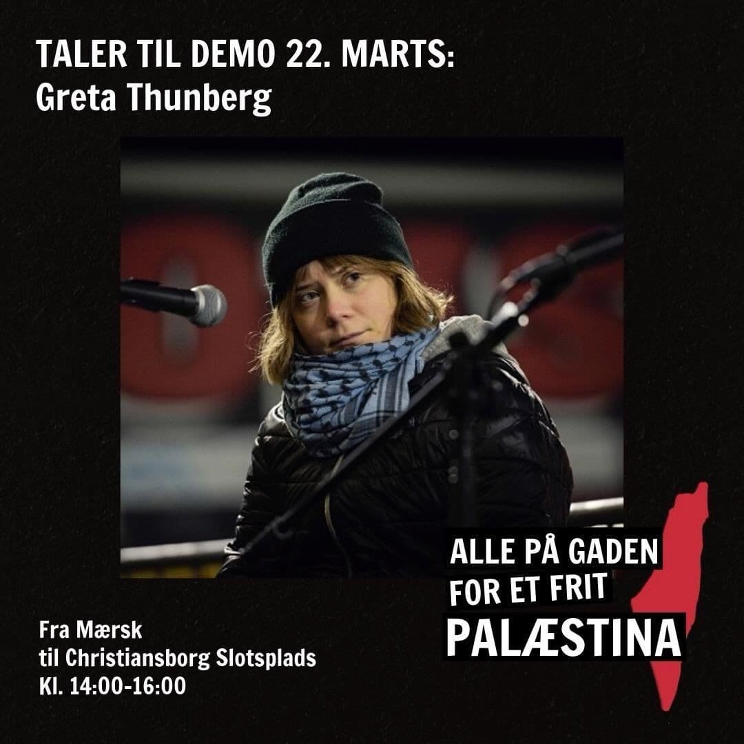 ALLE PÃ GADEN FOR ET FRIT PALASTINA