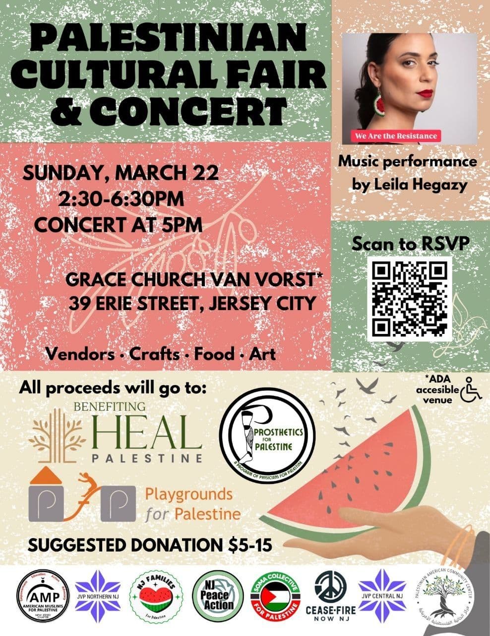 PALESTINIAN CULTURAL FAIR & CONCERT