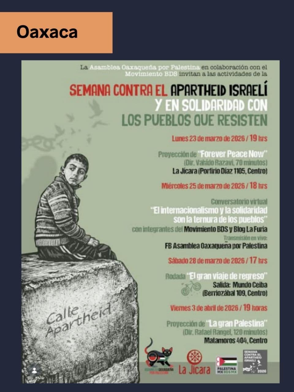 "Forever Peace Now" (Oaxaca)