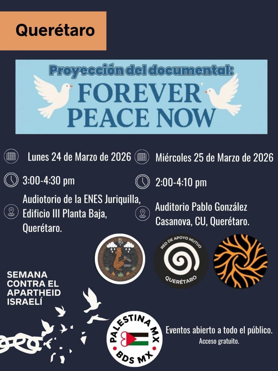 FOREVER PEACE NOW (Mexico city)