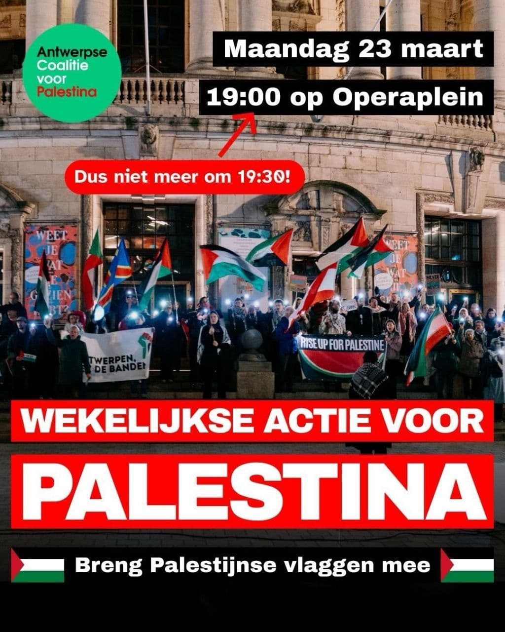 WEKELIJKSE ACTIE VOOR PALESTINA