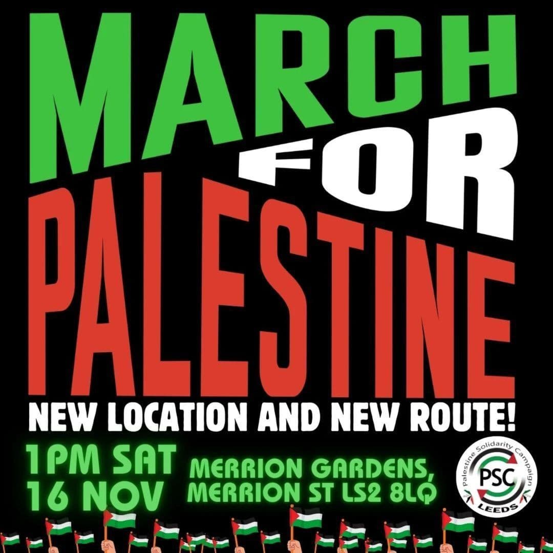 MARCH FOR PALESTINE
