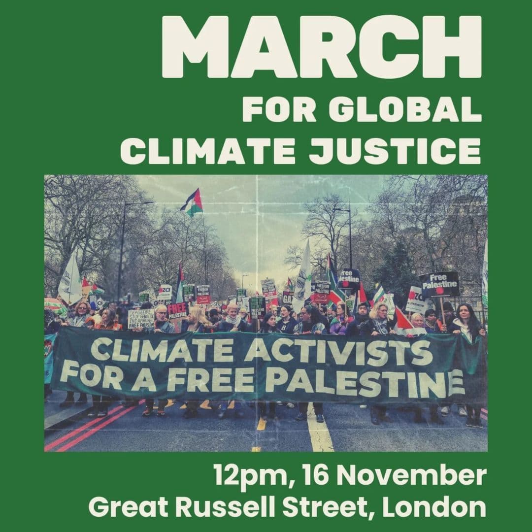 MARCH FOR GLOBAL CLIMATE JUSTICE