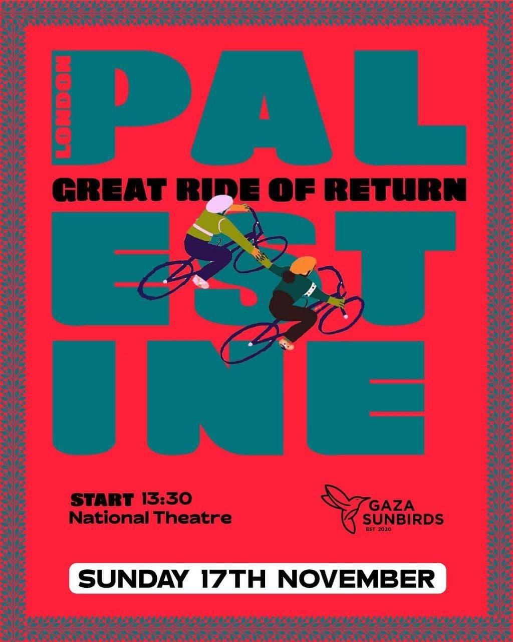 GREAT RIDE OF RETURN PALESTINE