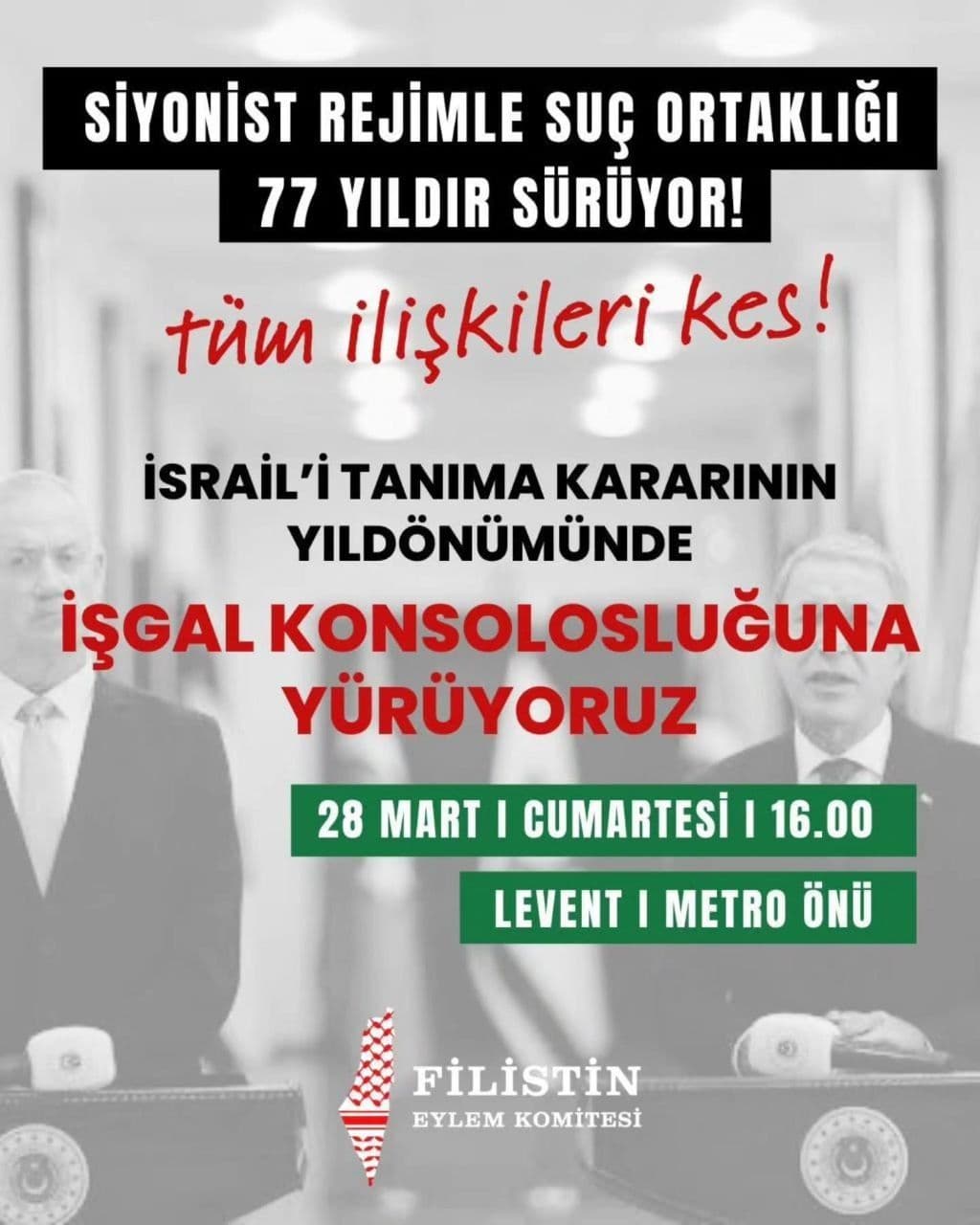 SIYONiST REJIMLE SUÇ ORTAKLIGI 77 YILDIR SÜRÜYOR!