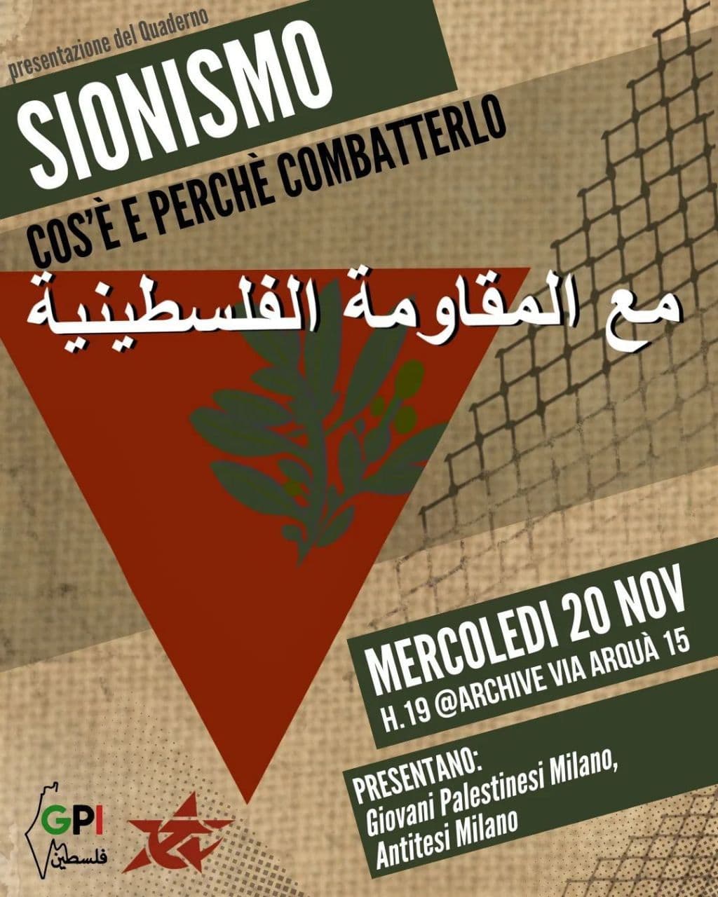 SIONISMO COS'È E PERCHÈ COMBATTERLO