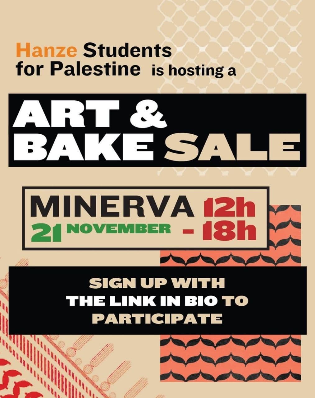 ART & BAKE SALE