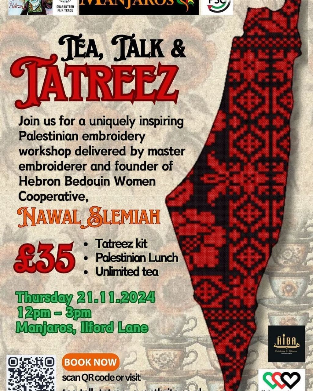 TÉA, TALK & TATREEZ
