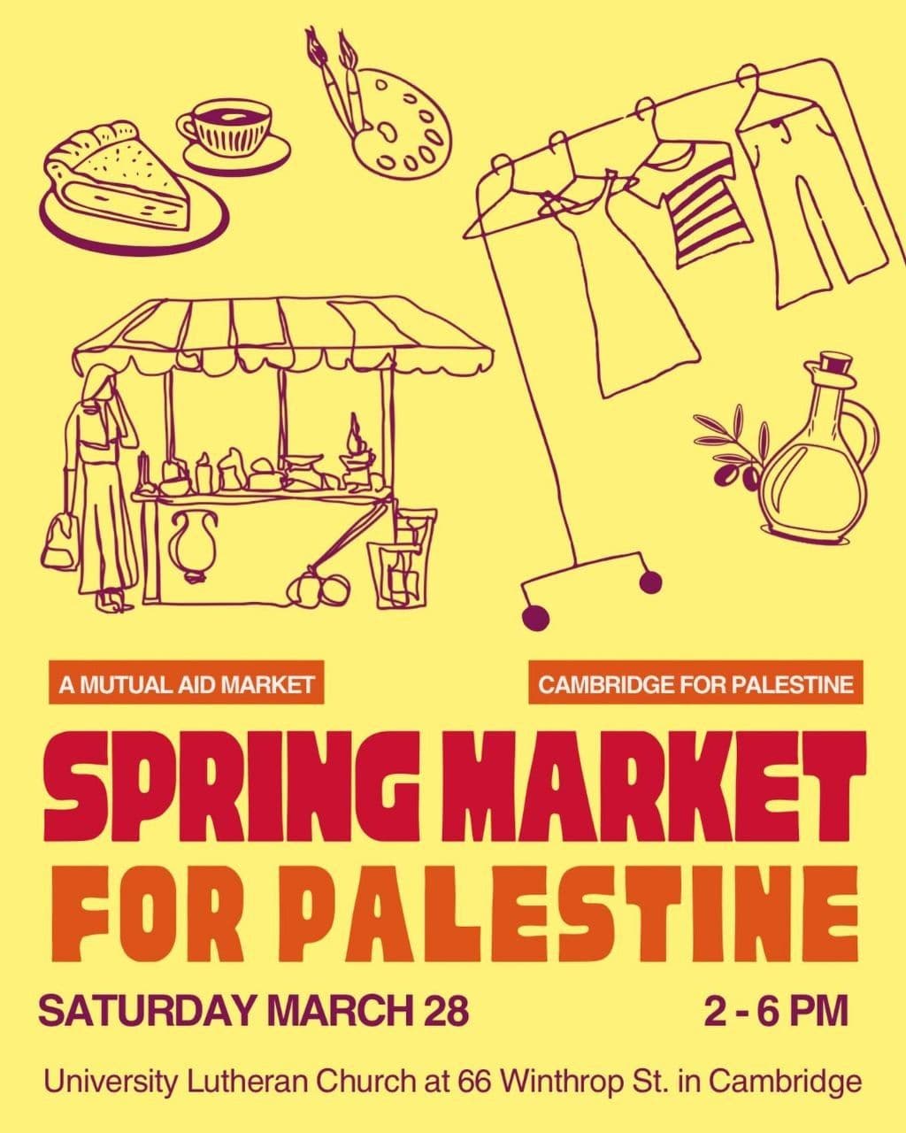 SPRING MARKET FOR PALESTINE