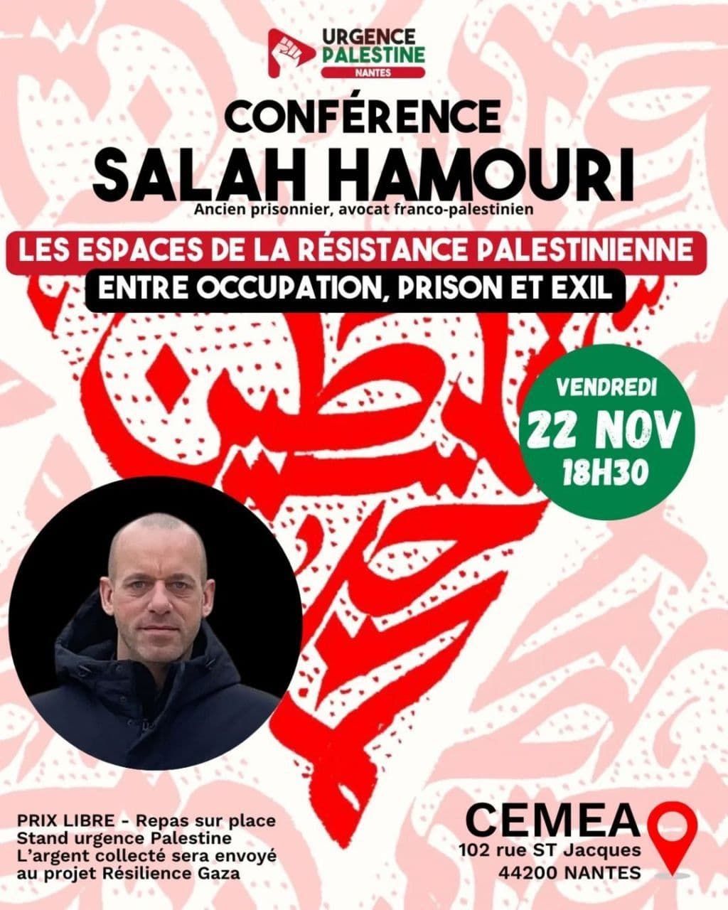 CONFÉRENCE SALAH HAMOURI