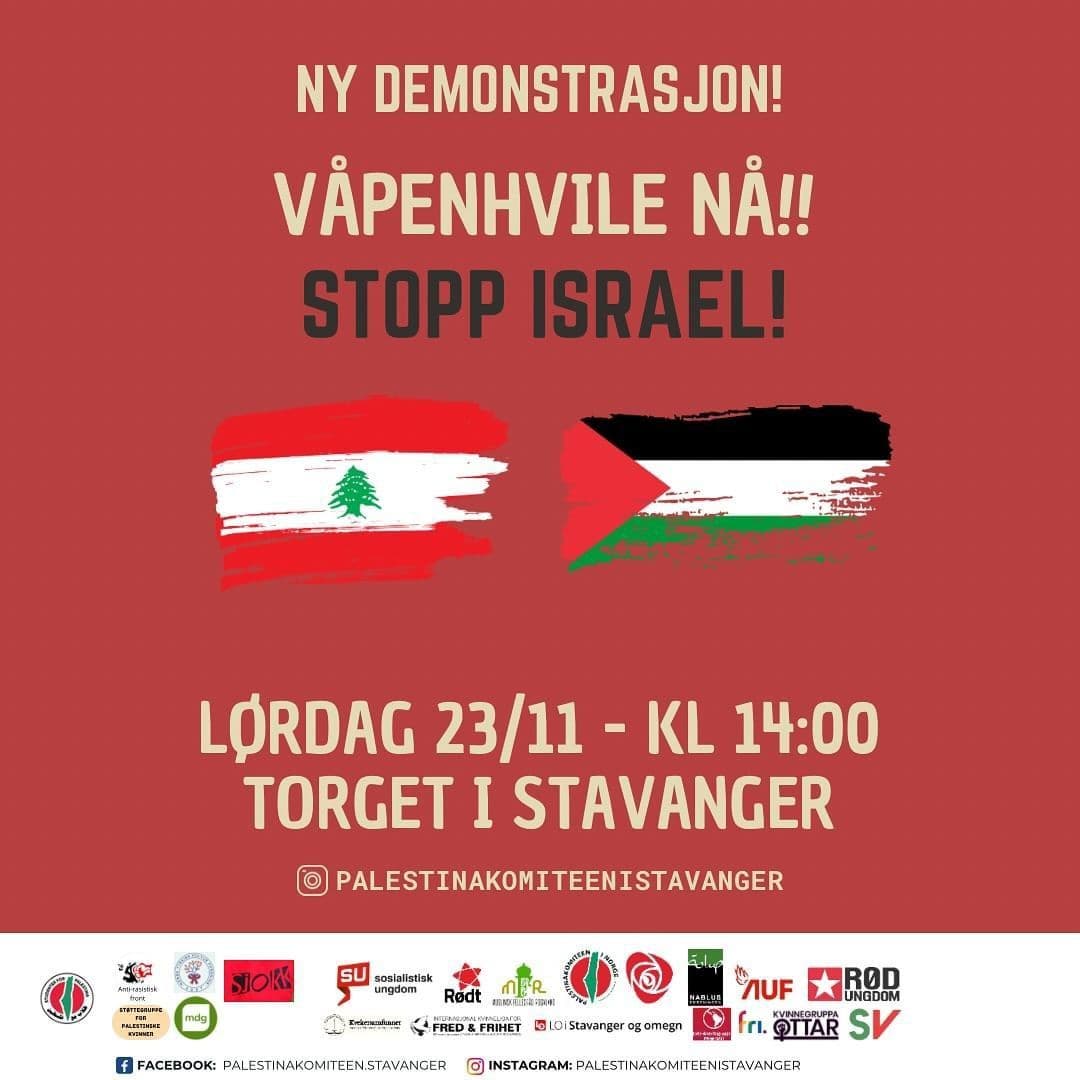 VAPENHVILE NA!! STOPP ISRAEL!