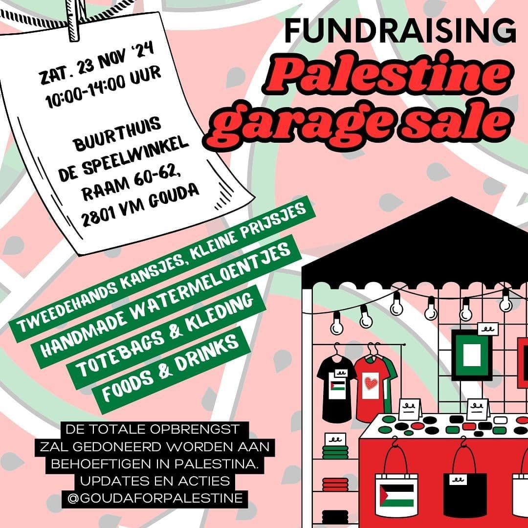 FUNDRAISING Palestine garage sale