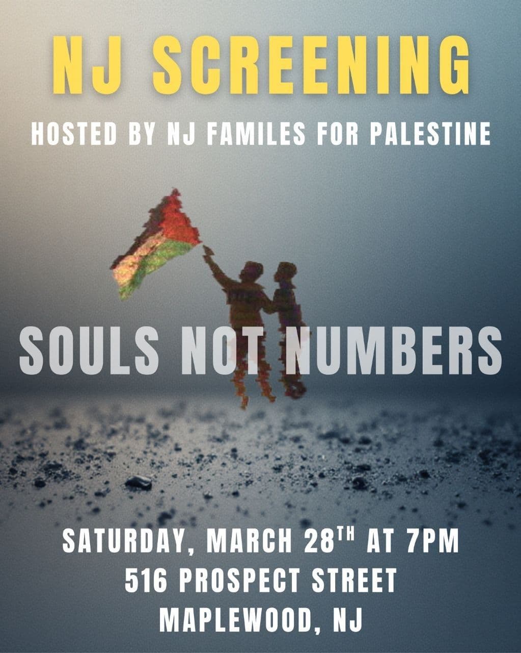 NU SCREENING HOSTED BY NJ FAMILES FOR PALESTINE