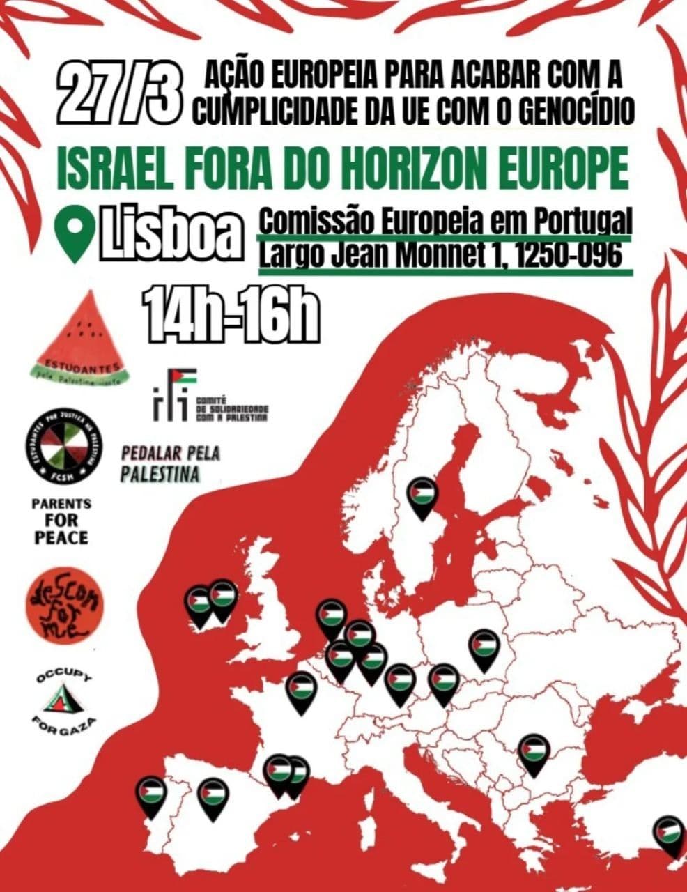 ISRAEL FORA DO HORIZON EUROPE
